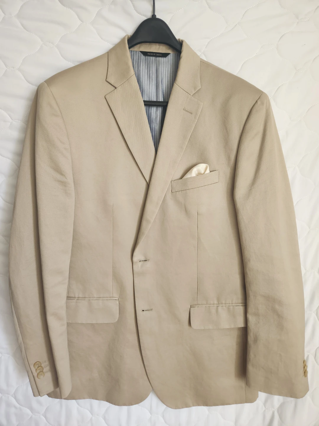 Banana Republic Tailored Fit Blazer Jacket Tan 42R/S - photo 2