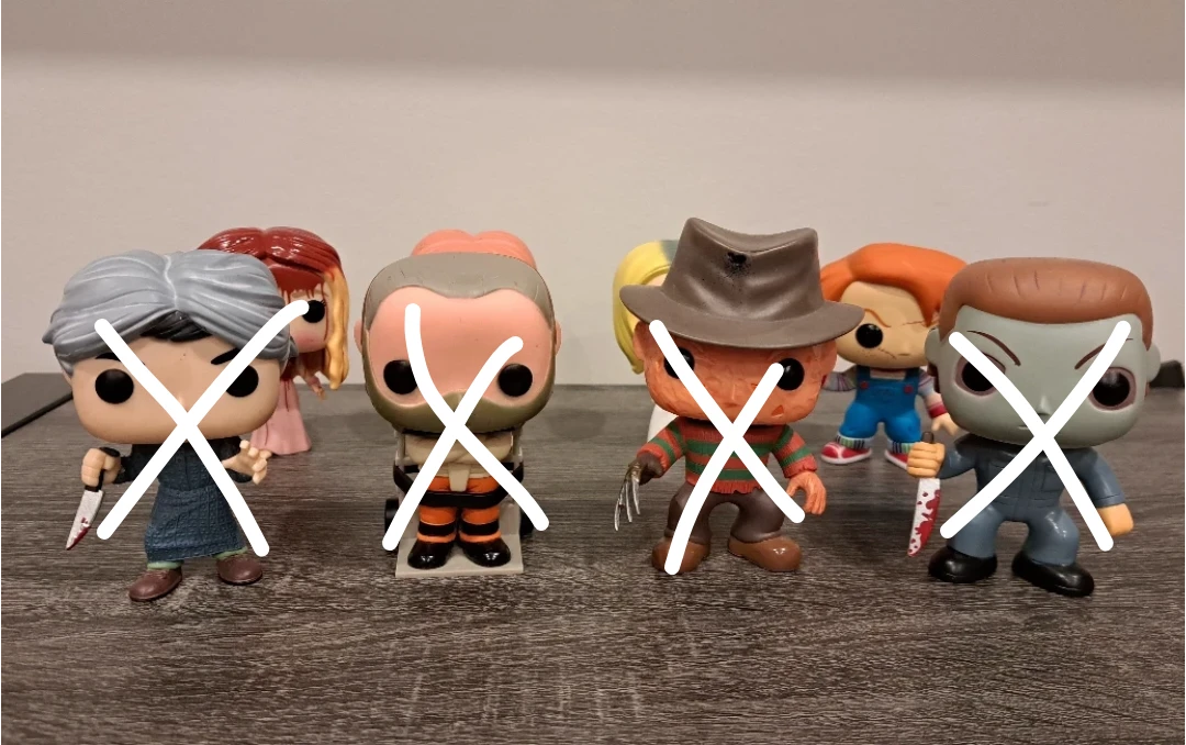 😱 Horror 👻 Scary 😨 Frightening 🎃 Halloween Funko Lot - photo 3
