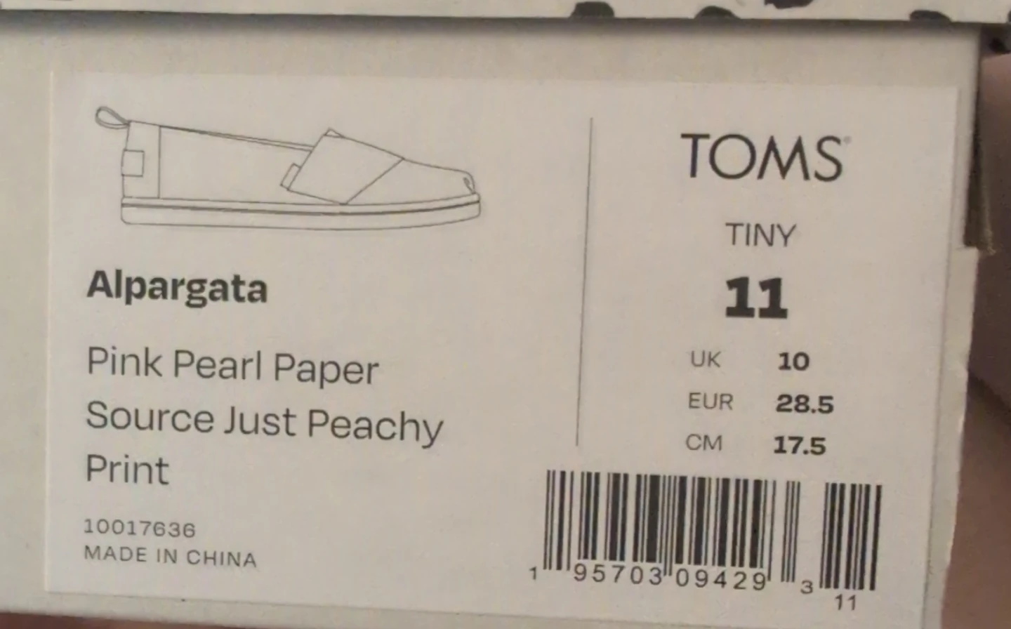 TOMS Tiny Alpargata Shoes - photo 3