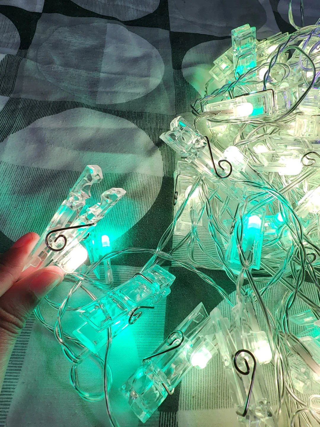 LED Photo Clip String Lights