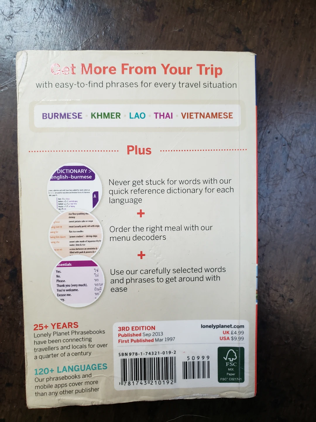 Lonely Planet Southeast Asia Phrasebook & Dictionary 3rd Edition - photo 2
