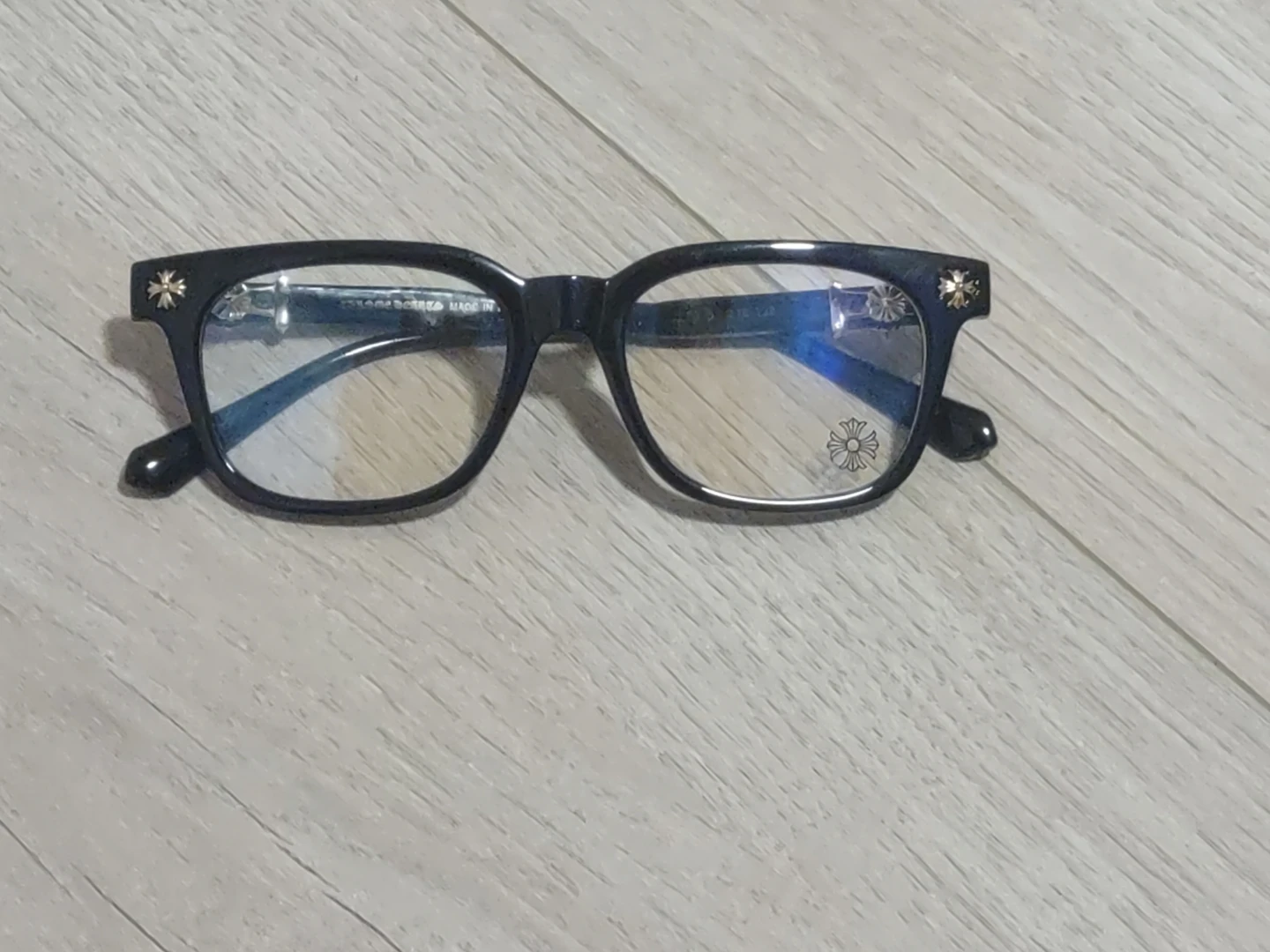 Chrome Hearts Black Eyeglasses