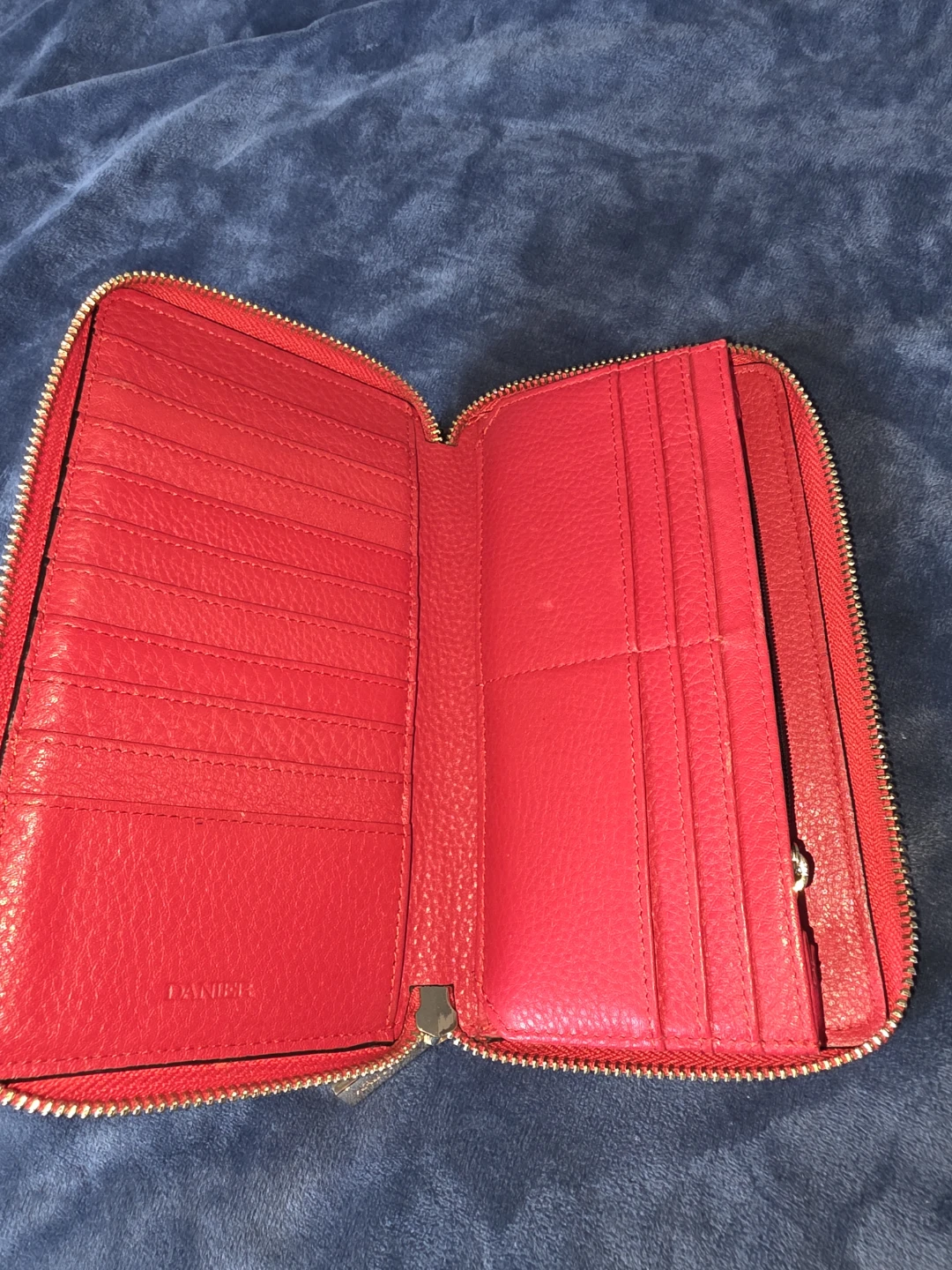 Danier Leather Zip Around Wallet