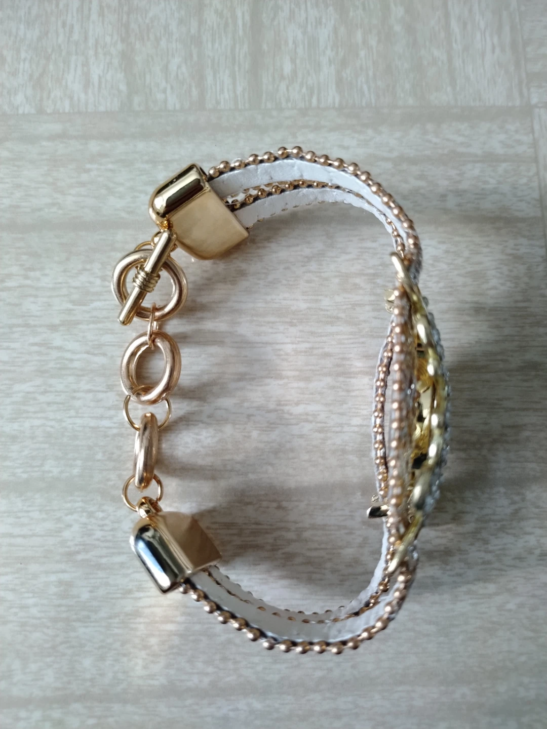 Women's Rhinestone Bracelet Watch - photo 3
