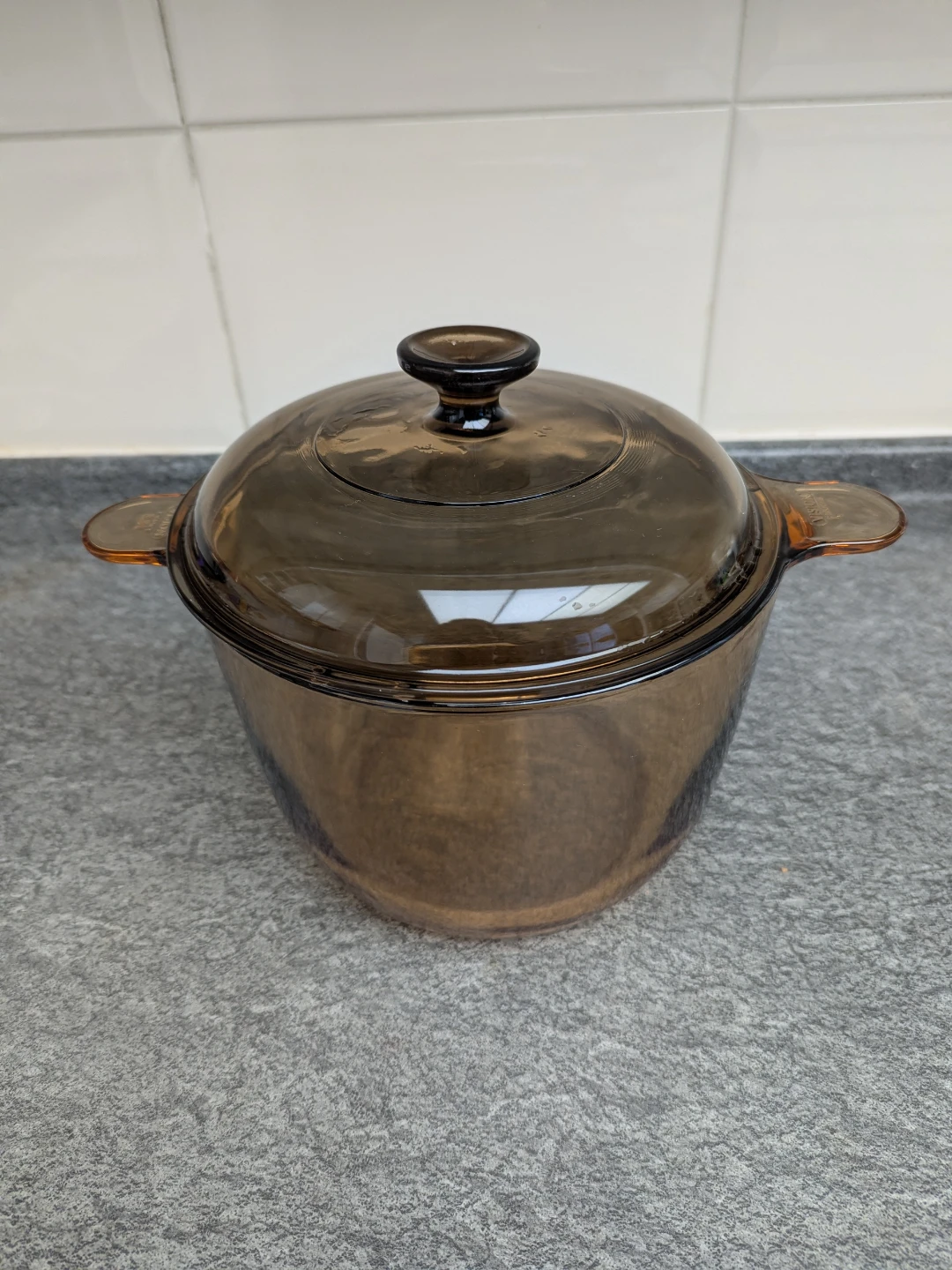 Vision Corning Glass Pot 3.5L with Lid (France)