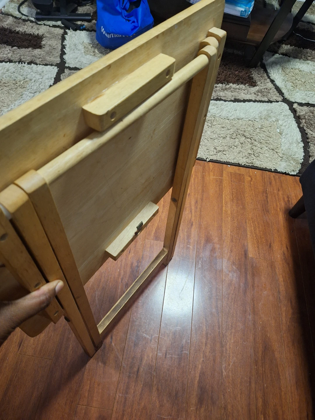 Wooden Folding TV Tray Table - photo 3