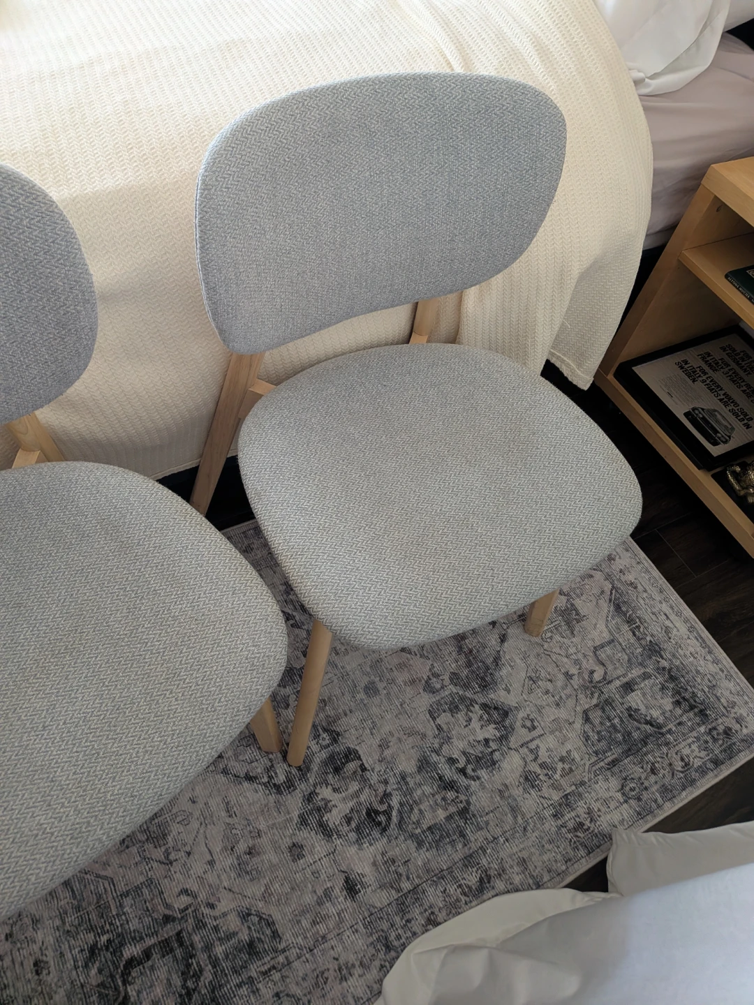 Set of 2 Structube Odense Dining Chairs - photo 2