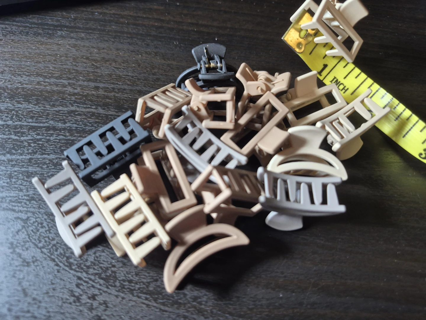 17 new Assorted Mini Claw Clips 1 inch  for Hair - photo 3
