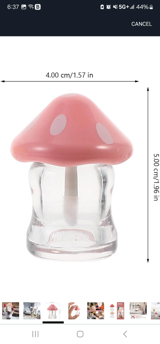 Mushroom Lip Gloss Tubes - photo 3