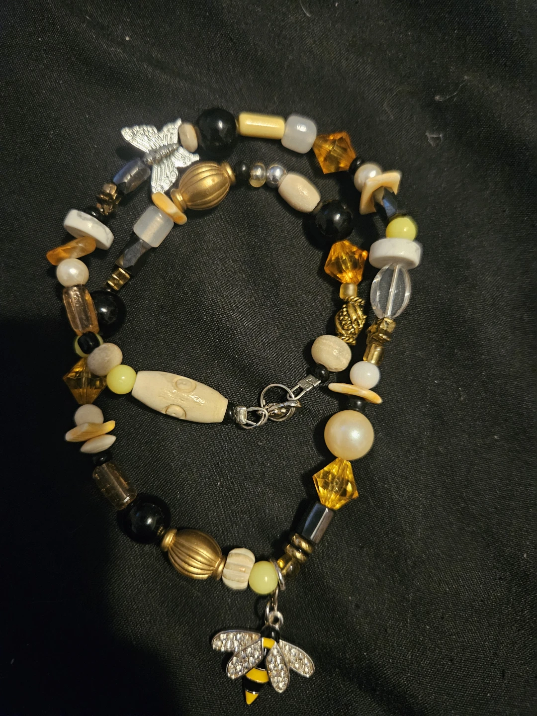 Handmade Bee Necklace