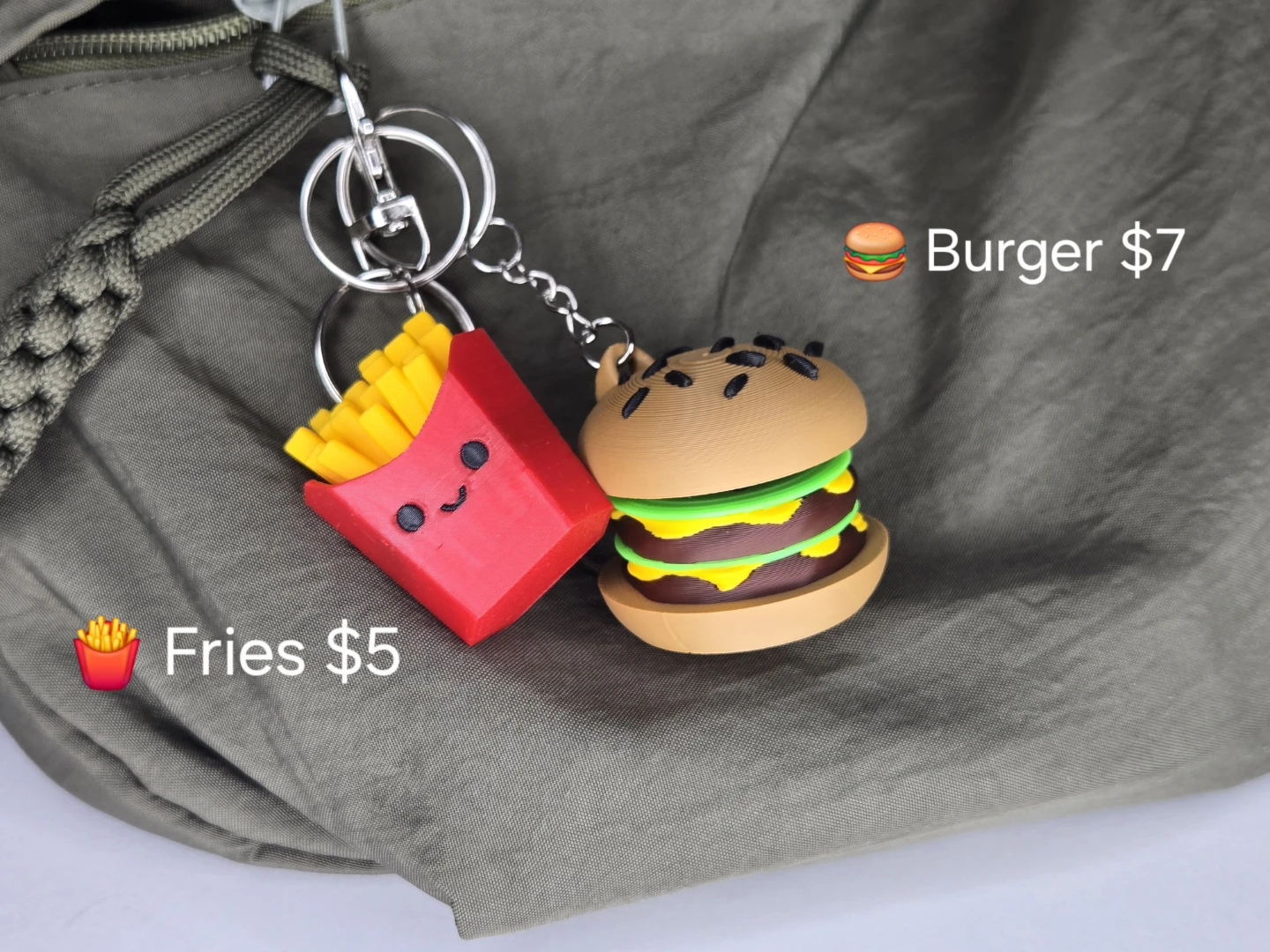 Cute Fidget Clickers (Handmade) 🍔🐭 - photo 2