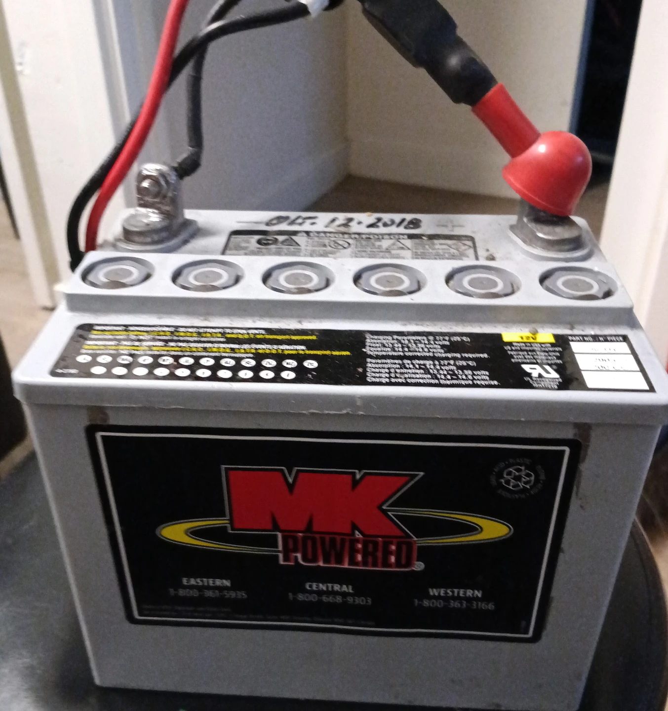 MK Powered 12V Battery x6