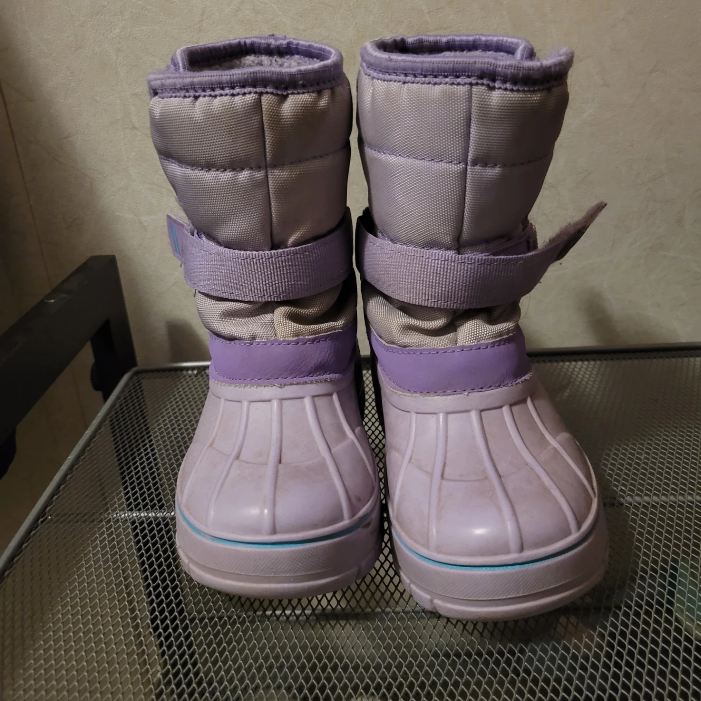 Children's Purple Snow Boots Size 9/10 - photo 2