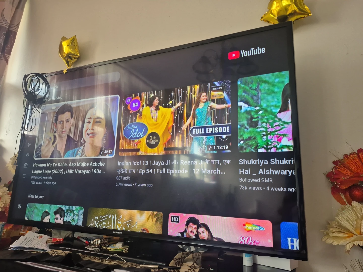 Samsung Smart TV Display