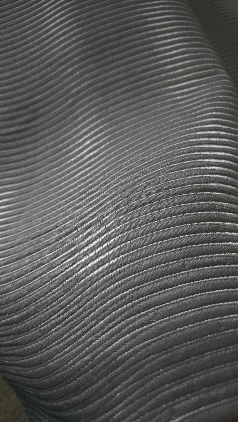 4 panels Dark Grey Textured Curtains, topnotch quality - photo 3