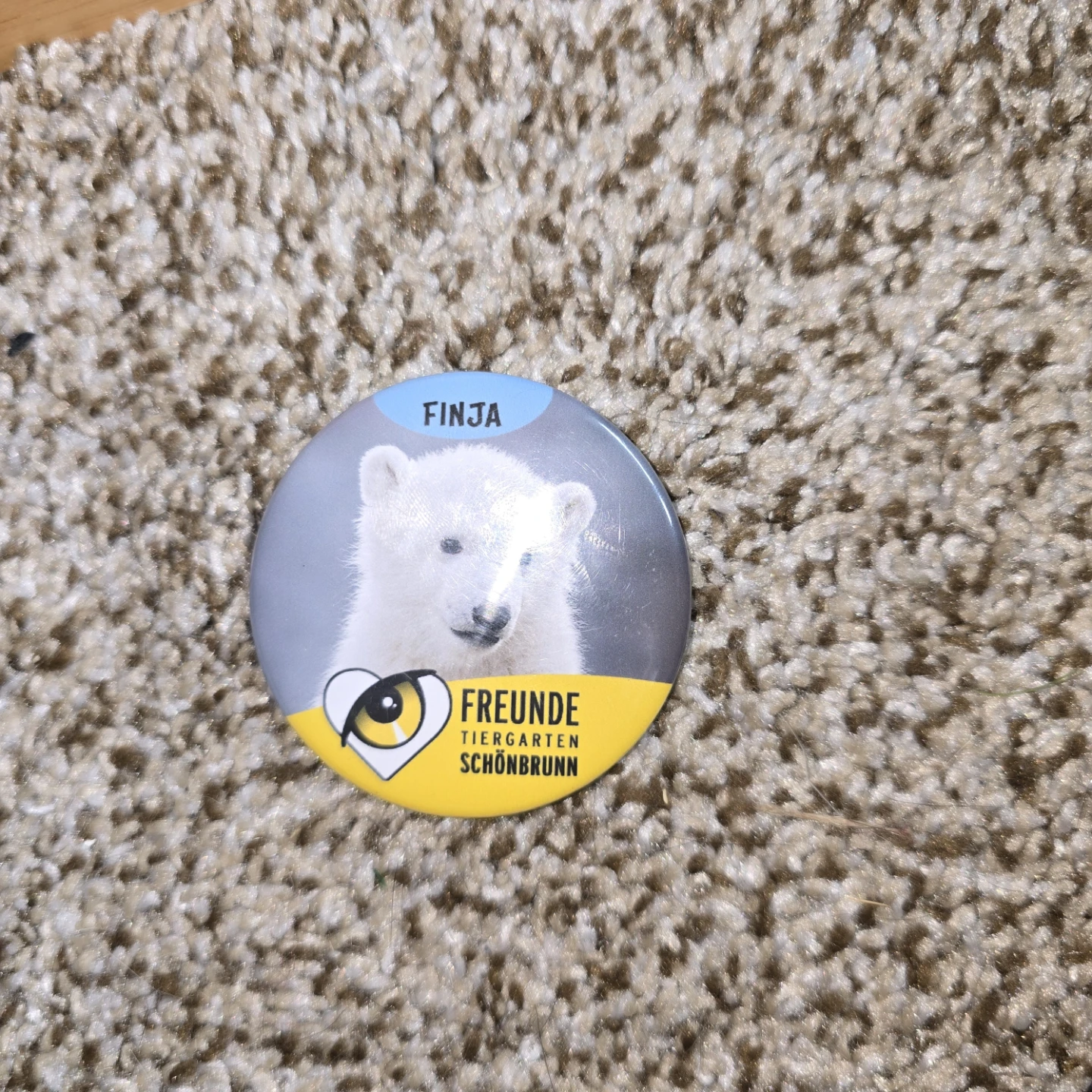 Finja Bear Friends Pin