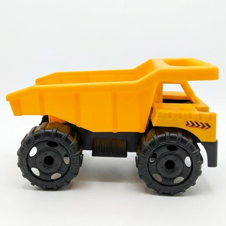 Turbo Wheels Action Series Yellow Dump Truck Toy - 7"×4.5"×4" - photo 2