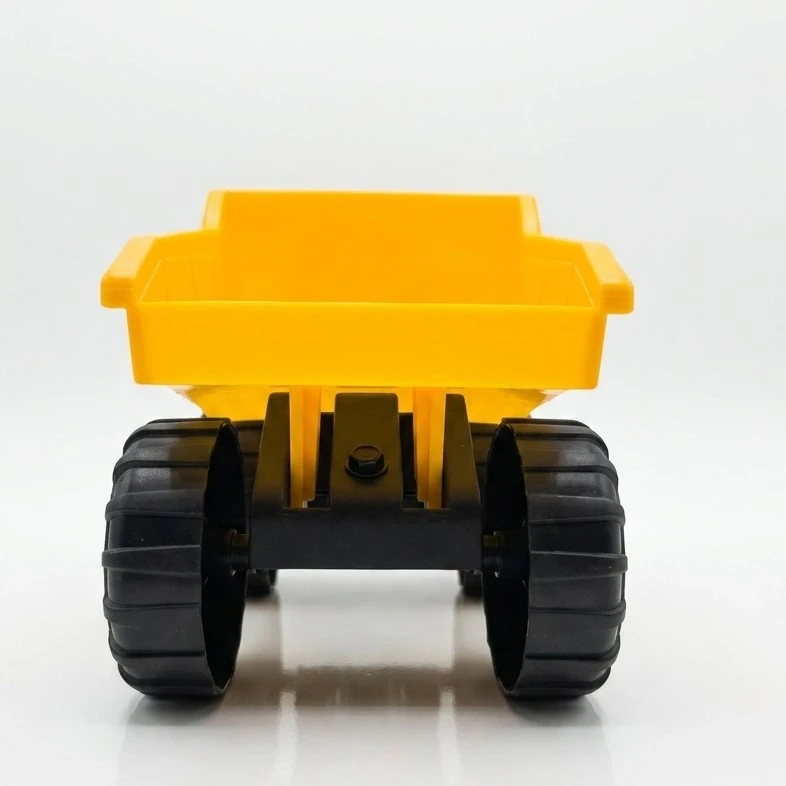 Turbo Wheels Action Series Yellow Dump Truck Toy - 7"×4.5"×4" - photo 4