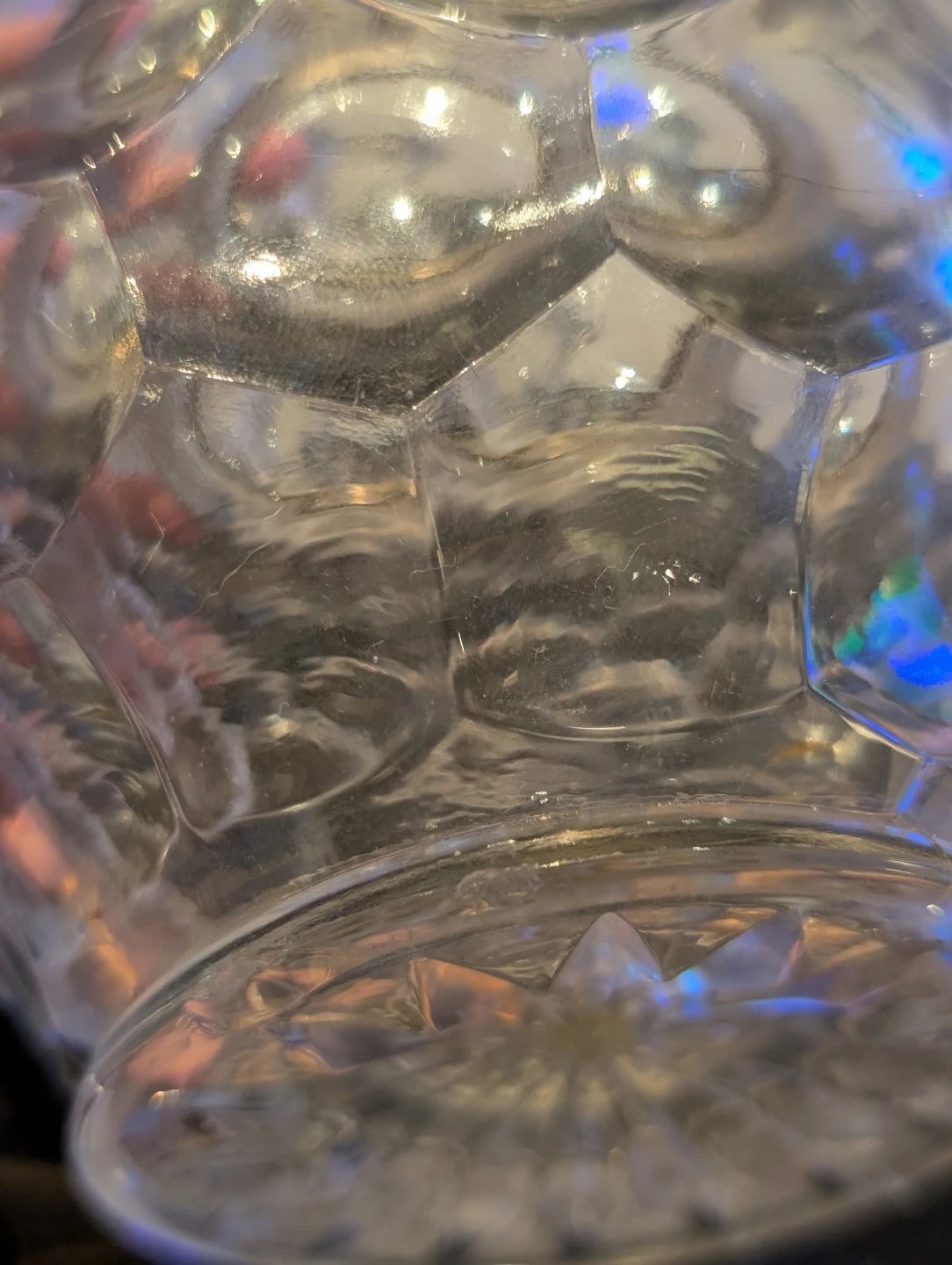 Antique Manganese Glass Sugar Bowl - photo 3