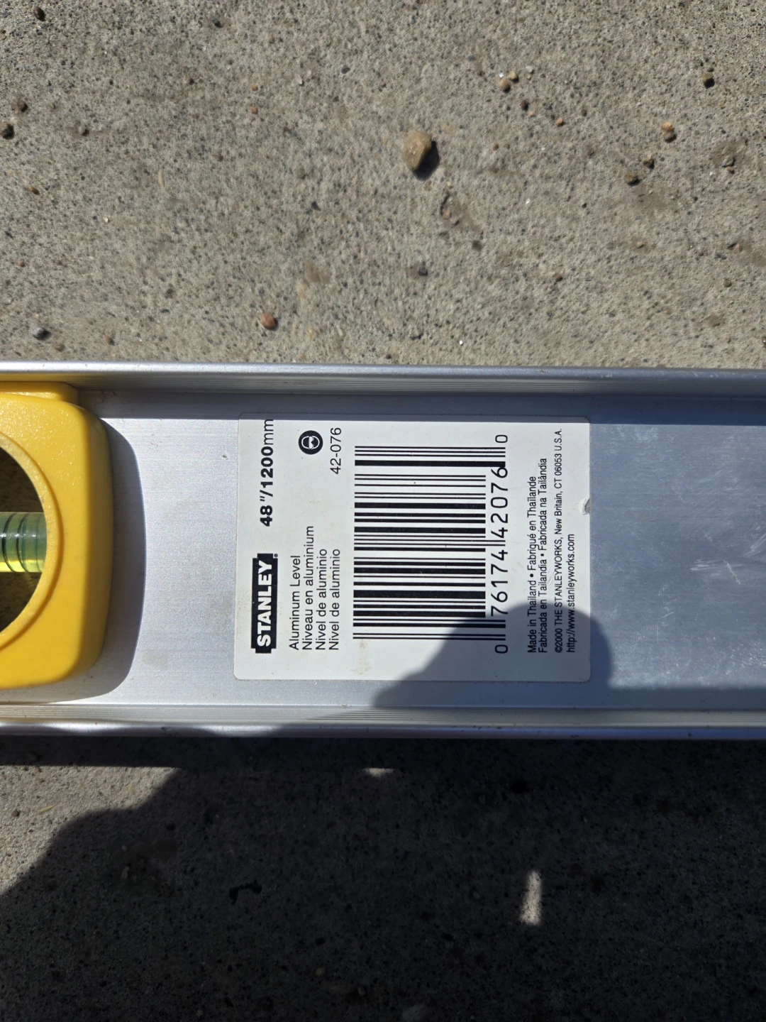 Stanley 48" Aluminum Level - photo 2