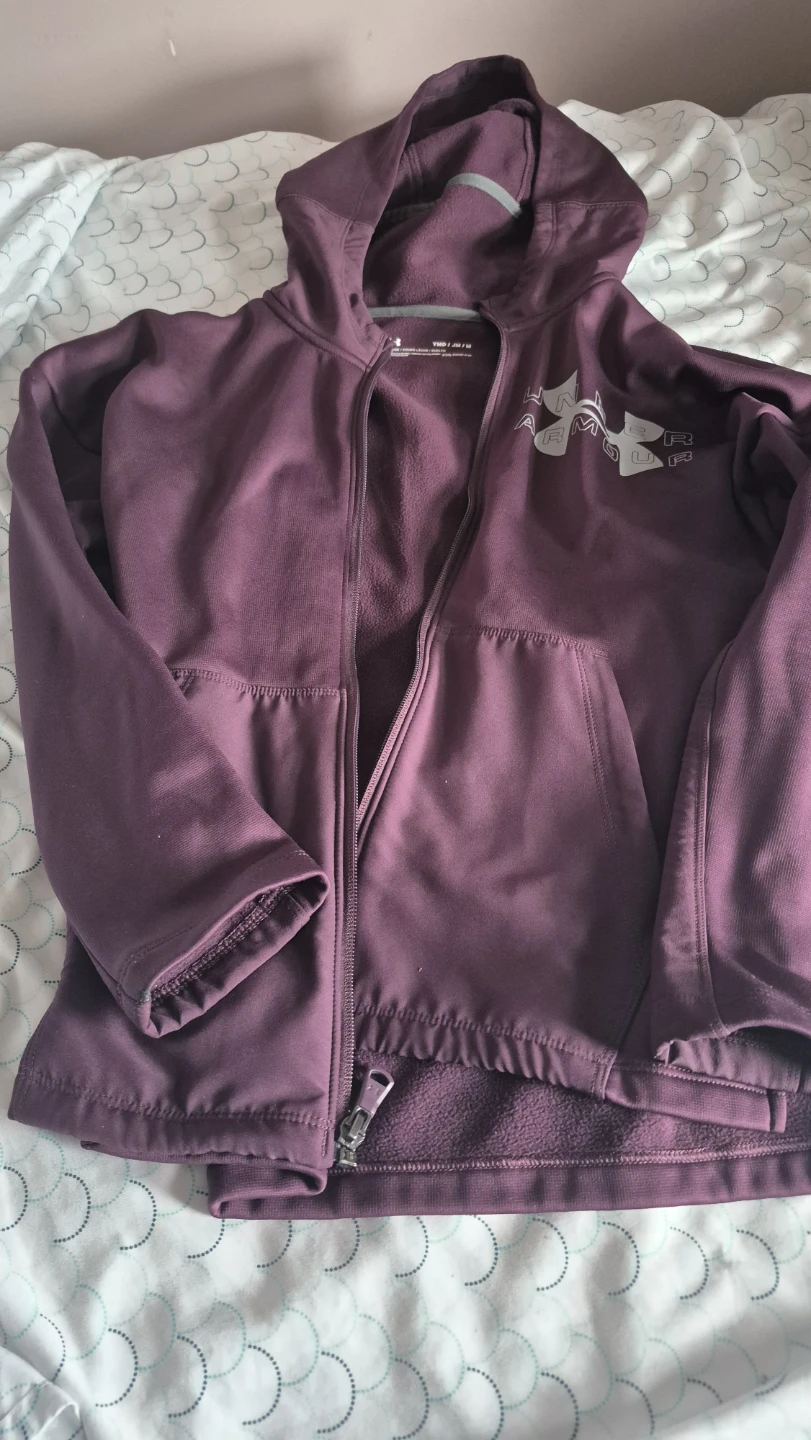 Under Armour Zip-Up Hoodie - Youth Medium - photo 2