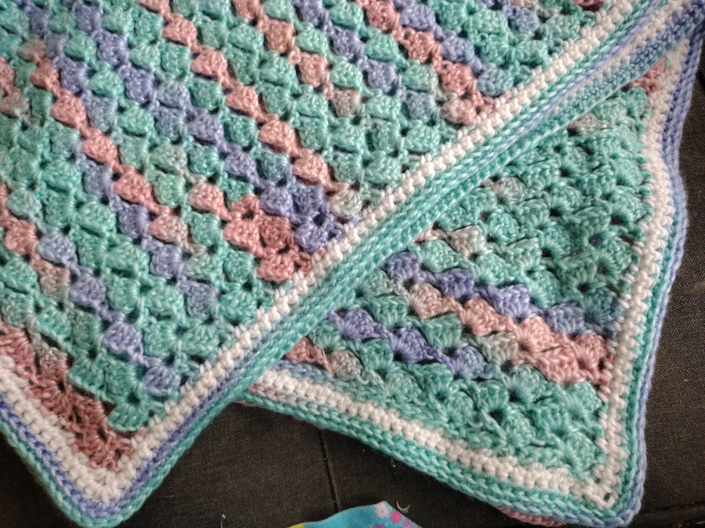 Handmade Crochet Baby Blanket - photo 3