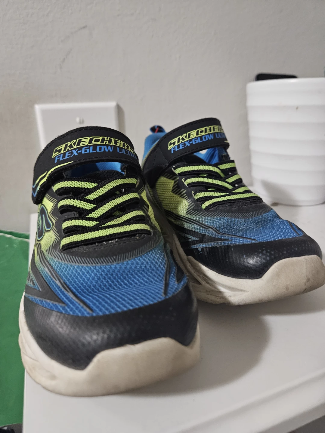 Skechers Flex-Glow Ultra Lights Kids Shoes Size 13