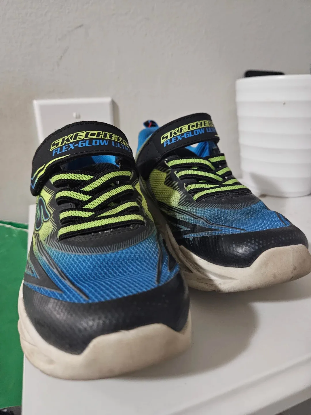 Skechers Flex-Glow Ultra Lights Kids Shoes Size 13