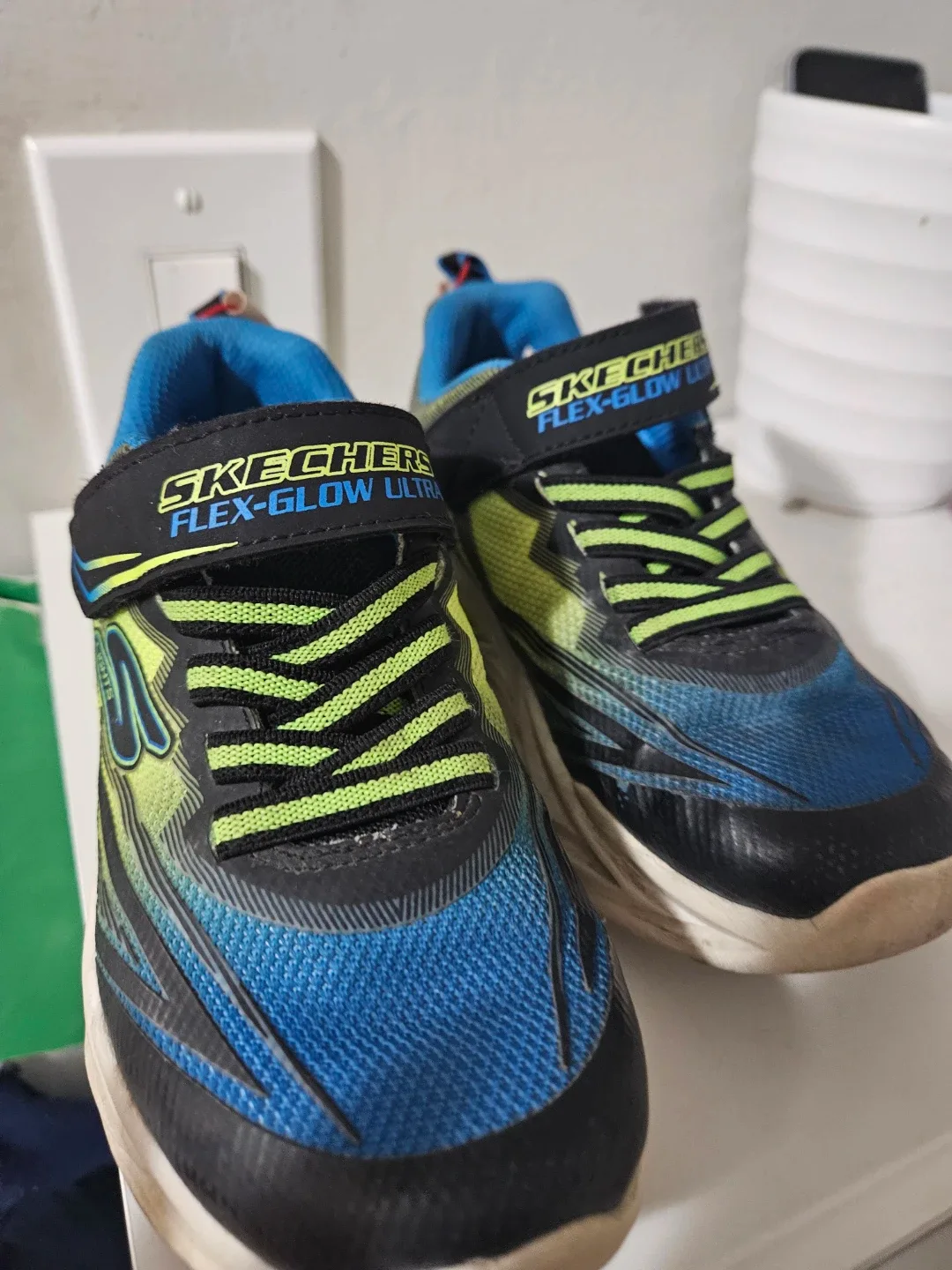 Skechers Flex-Glow Ultra Lights Kids Shoes Size 13 - photo 2
