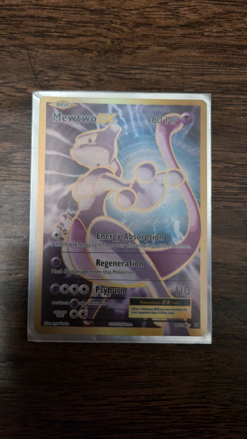 Mewtwo EX Collectors Card (CASE INCLUDED) - photo 3
