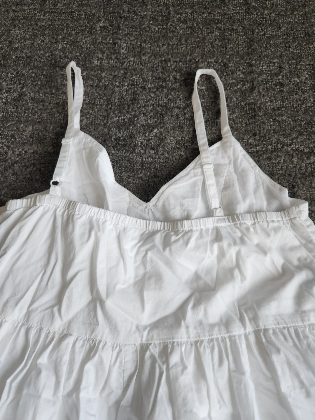 Old Navy White Maxi Sundress with Spaghetti Straps - photo 4