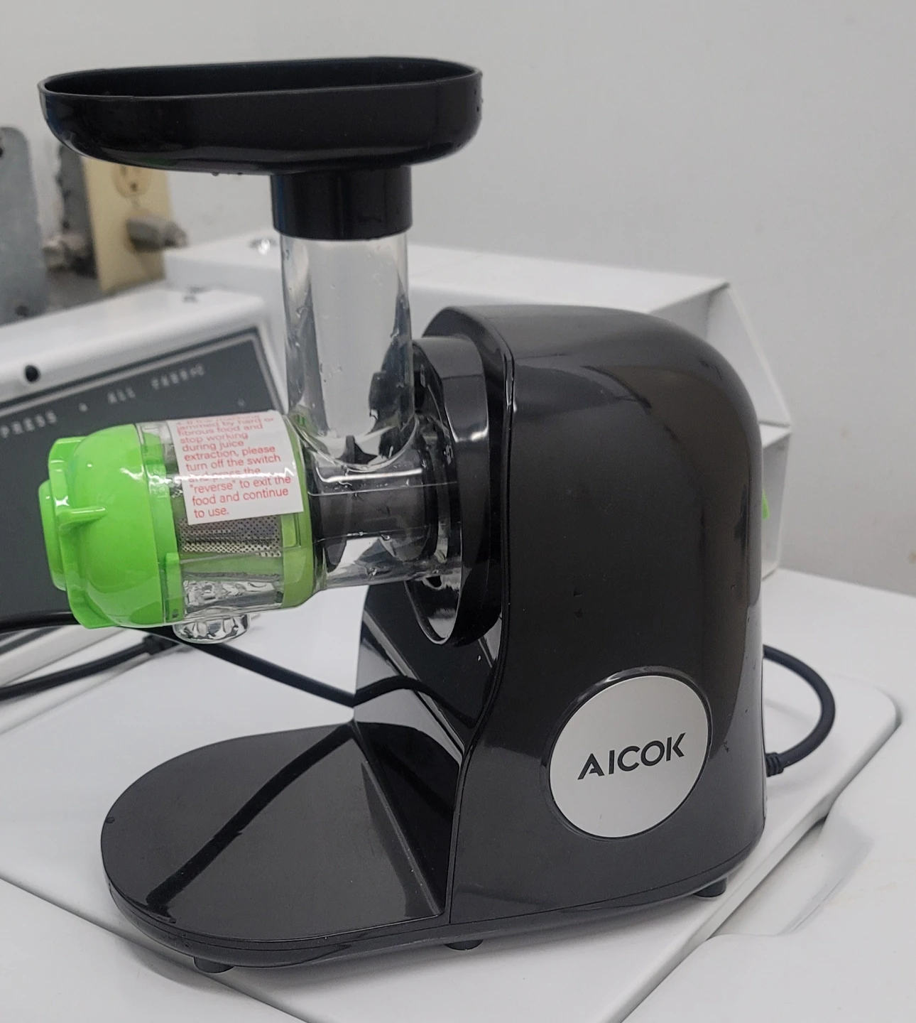 AICOK Slow Juicer - Black