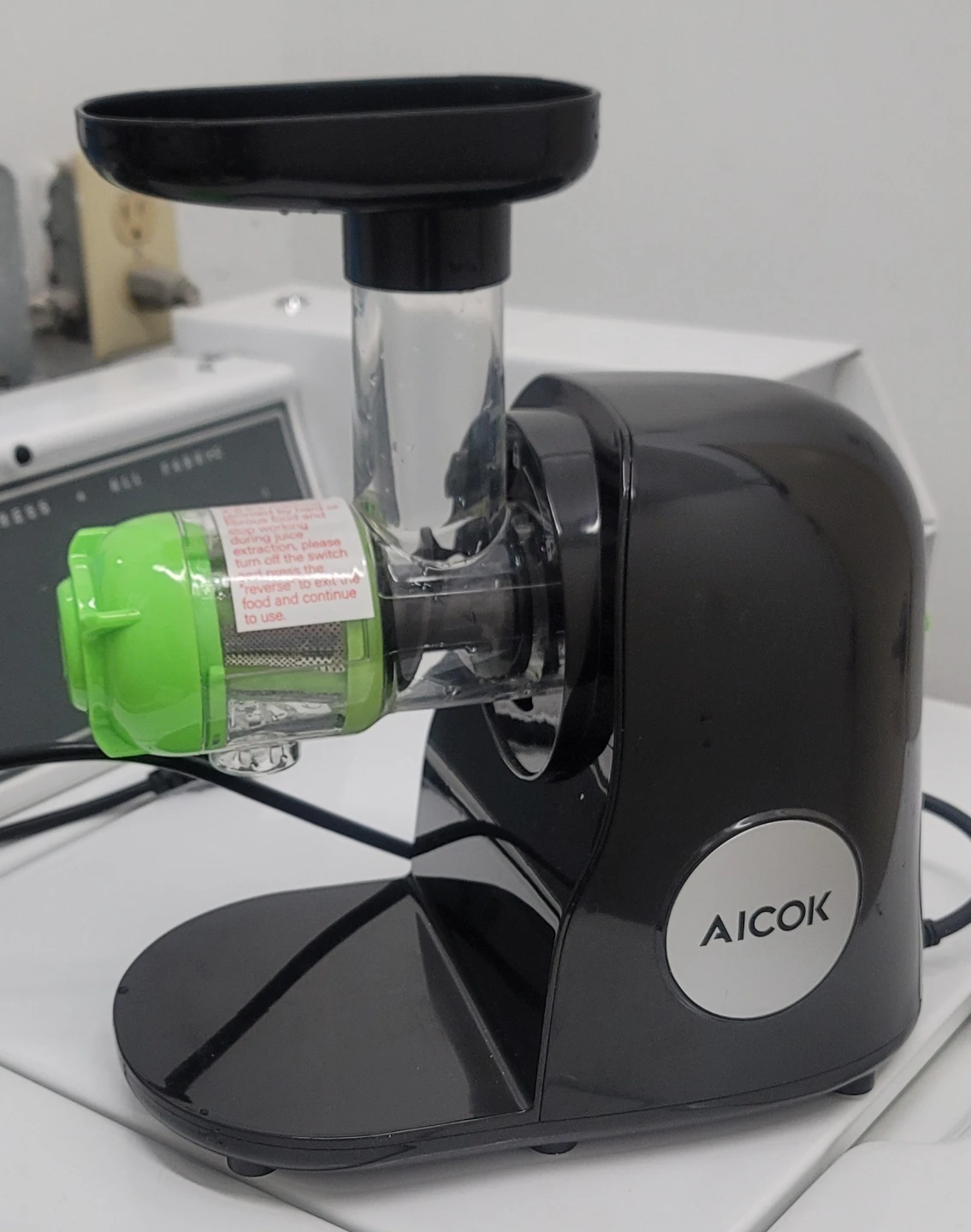 AICOK Slow Juicer - Black - photo 2