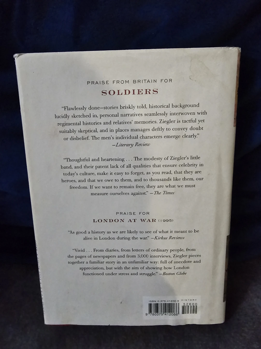 Philip Ziegler Soldiers: Fighting Men's Lives, 1901-2001 Book - photo 4