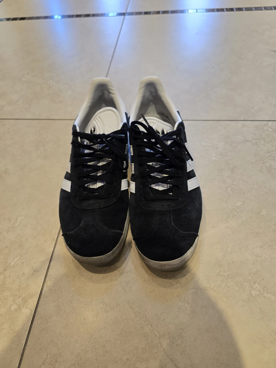 Adidas Gazelle Black Suede - Size US 9 - photo 2