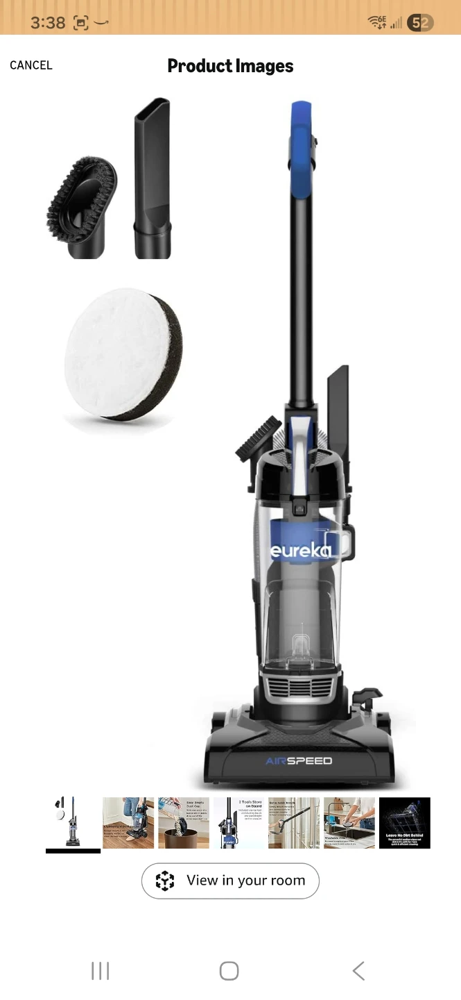 Brand new: Eureka AirSpeed Vacuum