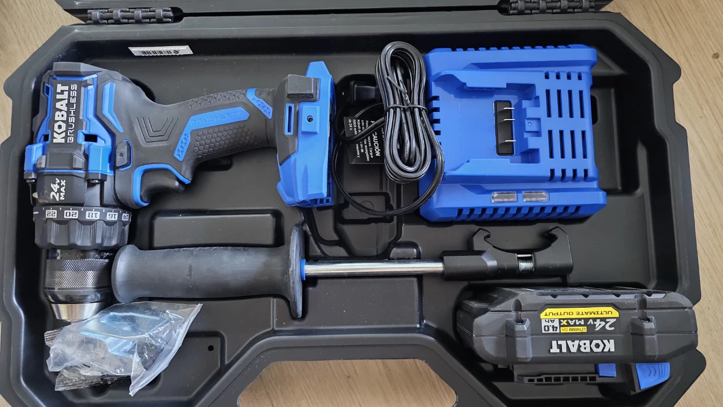 Kobalt XTR 24V MAX Brushless Drill/Driver kit - photo 2