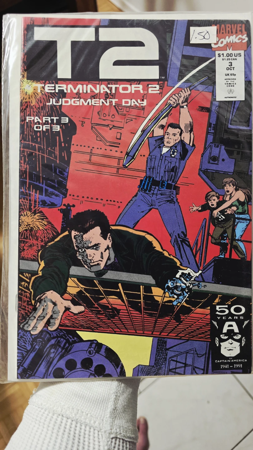 T2 Terminator 2 Judgment Day Comic Set - photo 3