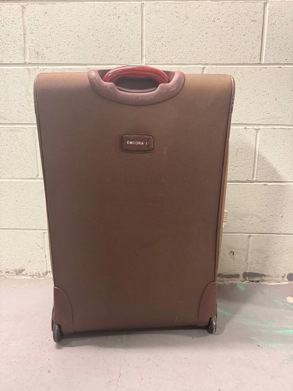 EMCORA Brown Softside Spinner Suitcase - photo 2