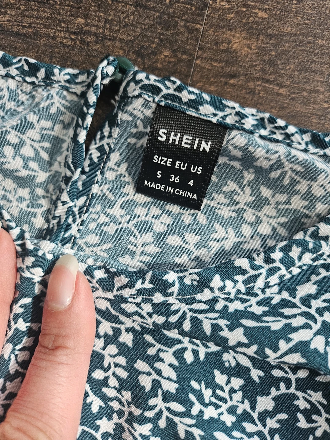 SHEIN Floral Tiered Maxi Dress - Size S - photo 2