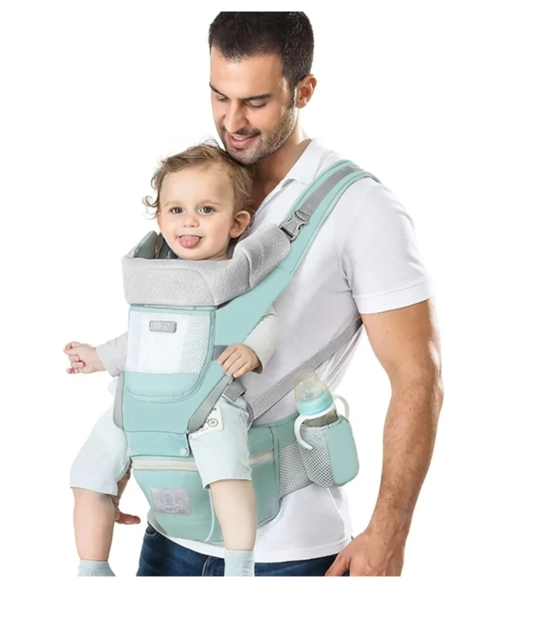 Baby Carrier Hip Seat Green - photo 2