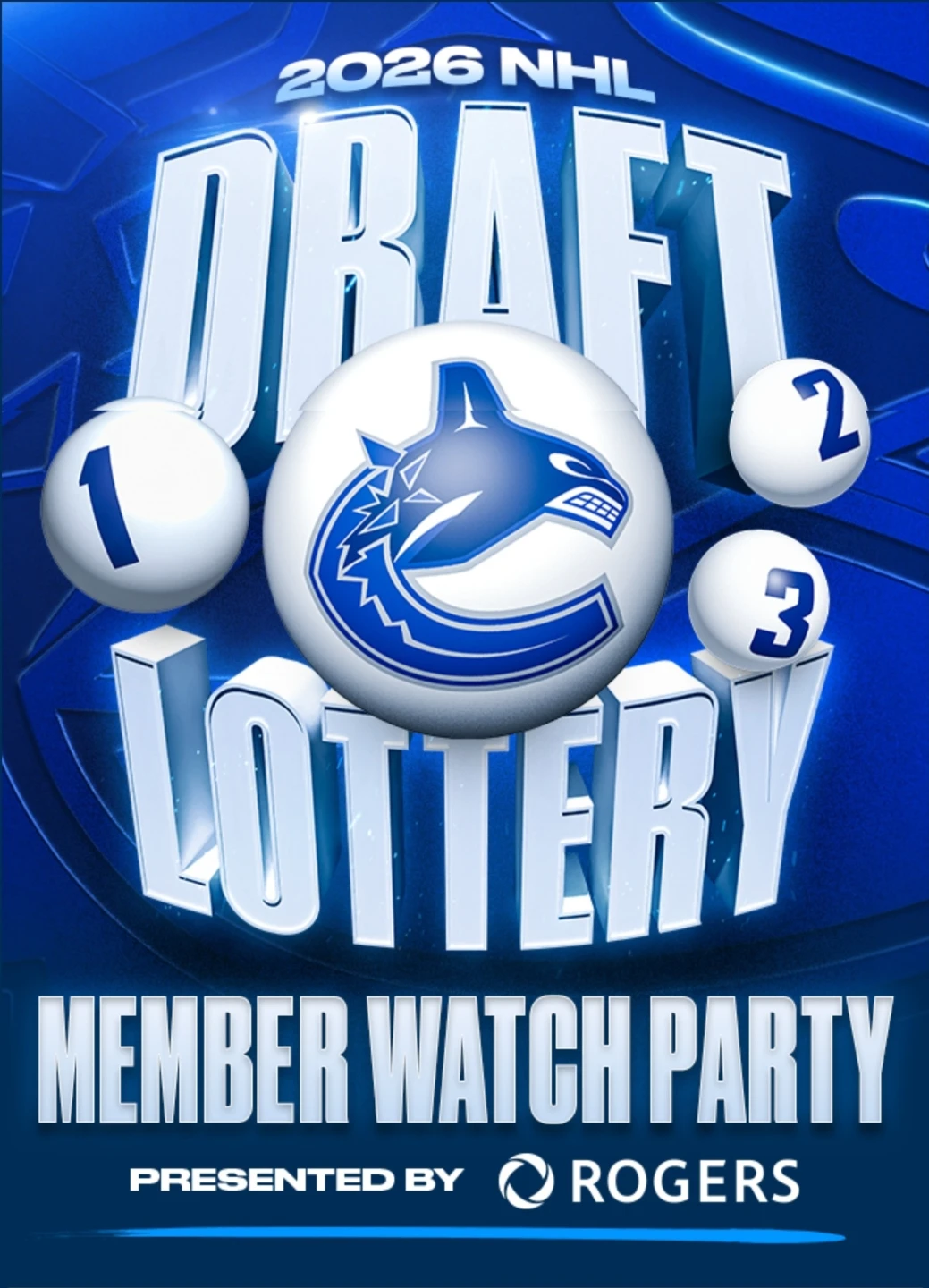 Vancouver Canucks Draft Lottery Member Watch Party Tickets