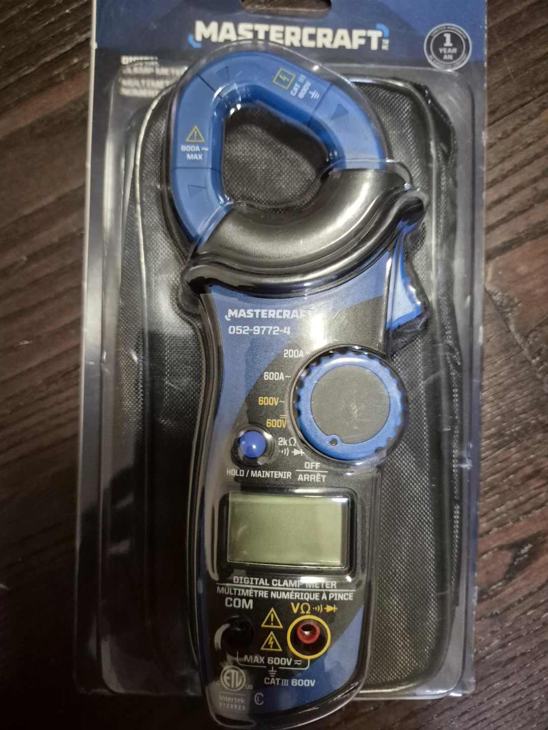 Mastercraft Digital Clamp Meter Multimeter