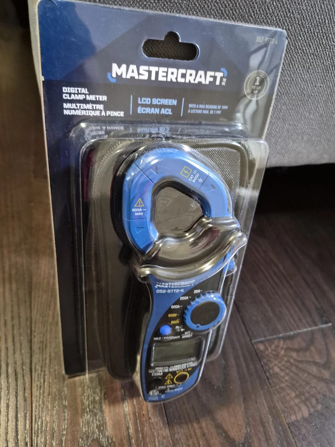 Mastercraft Digital Clamp Meter Multimeter - photo 3