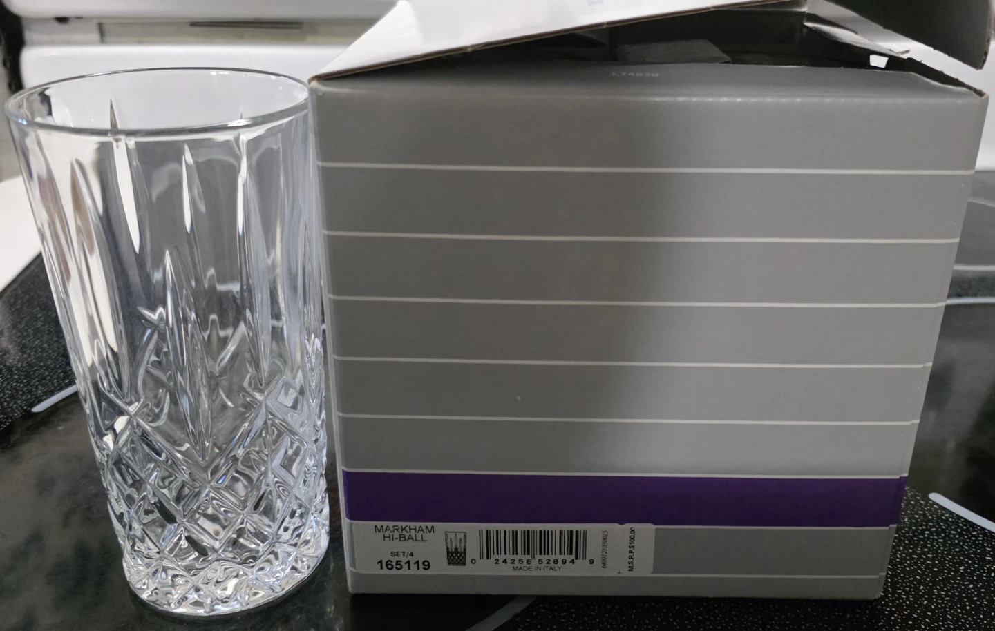 Marquis by Waterford Markham Hiball Glasses Set of 4 - photo 2