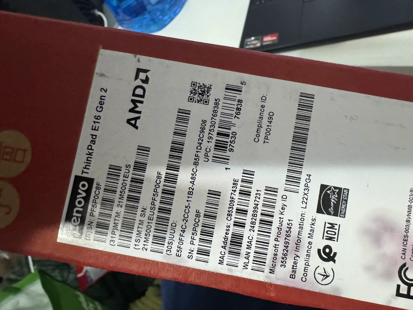 Lenovo ThinkPad E16 Gen 2 Laptop - photo 2