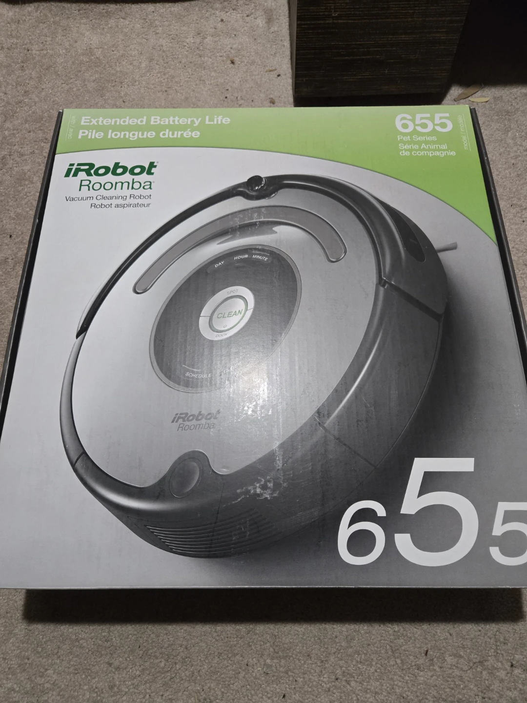 iRobot Roomba 655 Pet Series Vacuum Cleaning Robot