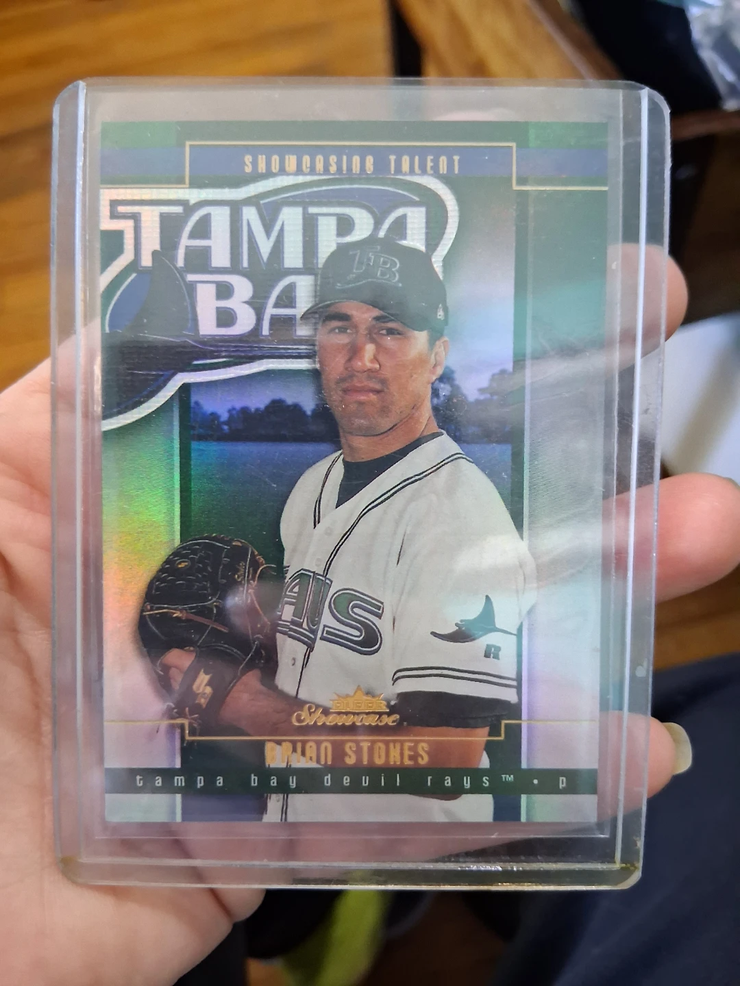 2004 Fleer Legacy Collection Brian Stokes Baseball Card #113 - photo 2