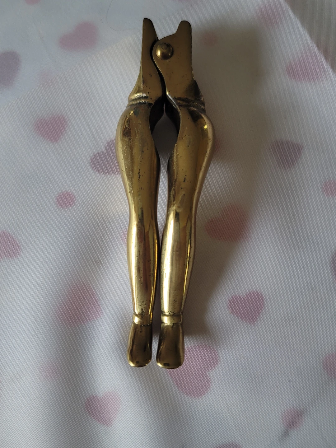 Brass Nude Legs Nutcracker