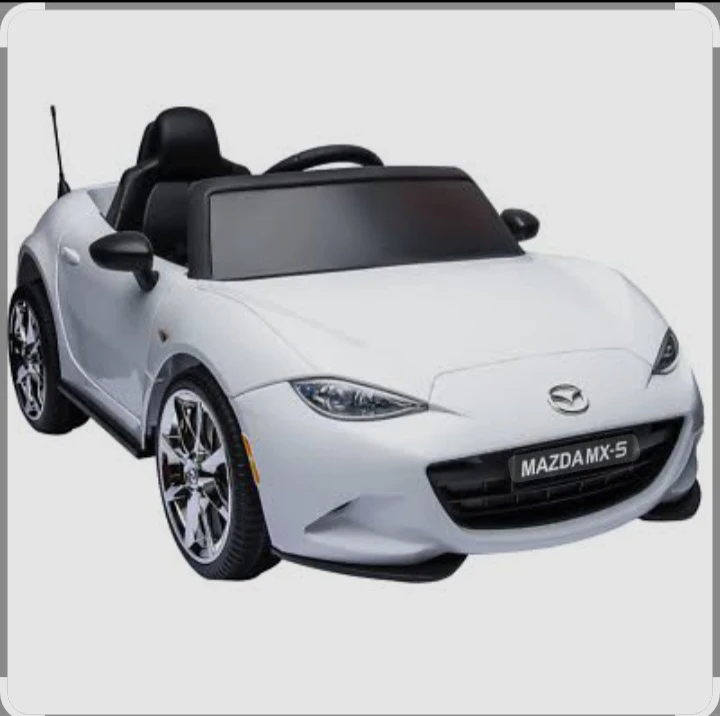 Kids Ride-On Mazda MX-5 Electric Car - White